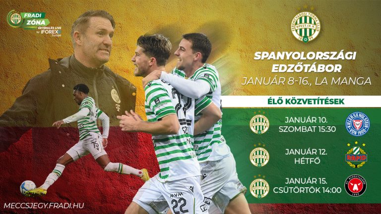 Ferencvárosi TC – felkészülési mérkőzések közvetítése